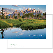 Lives Change Folded Notes, Personalized Thumbnail